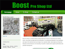 Tablet Screenshot of boostproshop.com